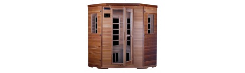 Saunas infrarouges en cèdre rouge et Carbone